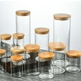 thumbnail image 3 of Glass Jars with Airtight Lids Large Durable Storage Jar for Sauces Pickled Vegetables  2, 3 of 8