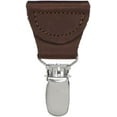 thumbnail image 4 of Suspender Store Plain Leather Suspenders - 1-Inch Wide Straps - Clip - 3 Colors & 3 Sizes, 4 of 4