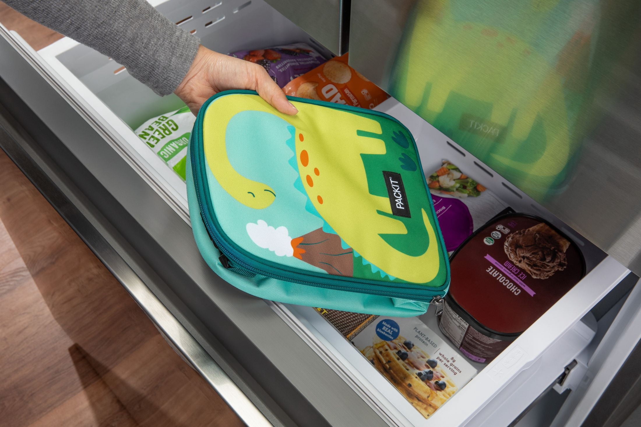 Packit Freezable Playtime Lunch Box, Dinosaur
