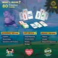 thumbnail image 3 of Luma World Fracto Educational Card Game for 8+ Years to Learn Fractions, Mental Math, Memory and Communication, Visual and Number Cards Included, 15 Minutes Game and 2-4 Players, Set of 80 Cards, 3 of 7