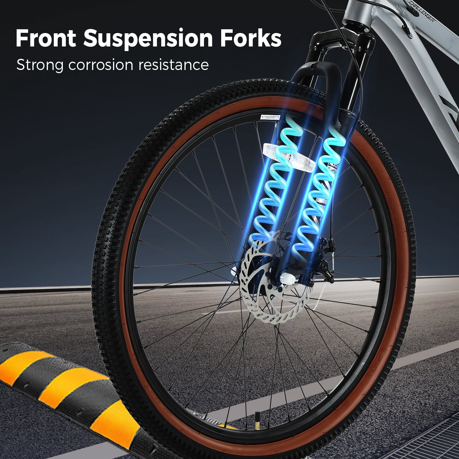 26 inch Mountain Bike,21 Speed Lightweight Aluminum Frame Mountain Bicycle,Fits Men Women Teenagers Adult Disc Brake MTB Bicycles