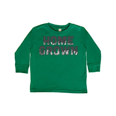 

Inktastic Home Grown Gift Toddler Boy or Toddler Girl Long Sleeve T-Shirt