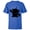 Royal, variant on Disney and Pixar's Toy Story Alien Silhouette - Short Sleeve T-Shirt for Kids - Customized-White
