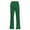 X2Green, variant on Pants for Girls High Waist Flared Leggings Korean Style Yoga Pants Stretchy Soft Comfortable Workout Athletic Bottoms for Kids Size:9-10 Years