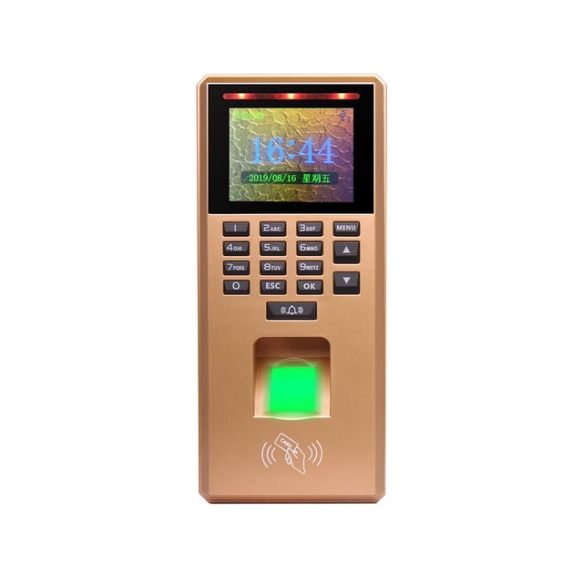 2.4 Inch Fingerprint Access Control Keypad USB Biometric System Electronic Time Clock Recorder Attendance Machine