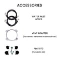 thumbnail image 6 of Equator All-in-One Washer Dryer VENTLESS/VENTED PET 1.62cf/15lbs+Portability Kit, 6 of 8