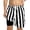 shorts 2#Black, variant on Boy Shorts Elastic Waist UPF 50+ Two Tone Striped Print Baggy Beach Shorts with Mesh Pockets for Toddler Kids Youth Summer,Pink