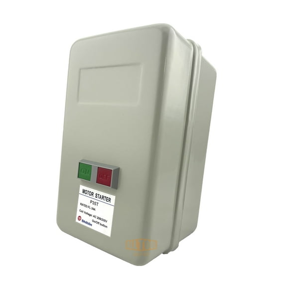 5 HP Single Phase 208/230V 22-34AMP S-P35T with ON/OFF Button Magnetic Motor Starter