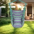 Ktaxon MultiColor Hanging Rope Hammock Chair Swing Seat for Any Indoor or Outdoor Spaces