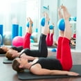 thumbnail image 2 of 25cm 2 Pcs Yoga Ball Anti-burst Thick Stability Ball Mini Pilates Barre Physical Ball, 2 of 7