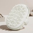 thumbnail image 2 of Scalp Massager Silicone Shampoo Brush for Hair Growth and Deep Cleansing Wet or Dry Hair White, 2 of 4