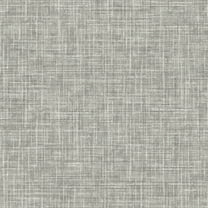 Advantage Emerson Grey Linen Wallpaper