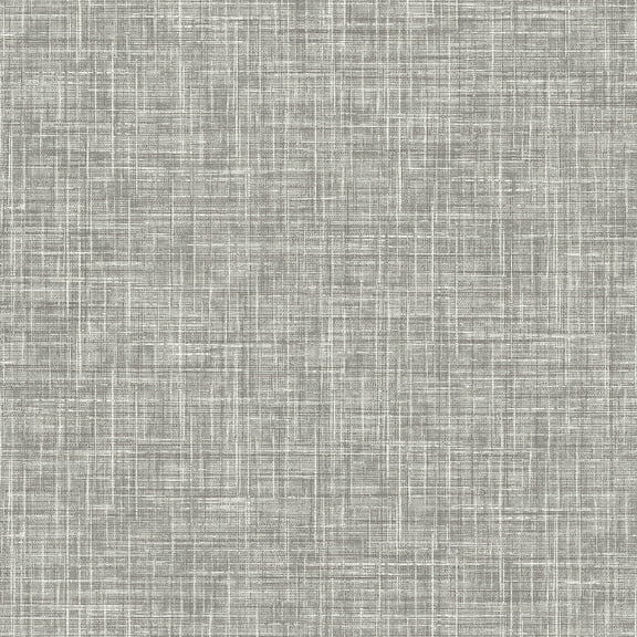 Advantage Emerson Grey Linen Wallpaper