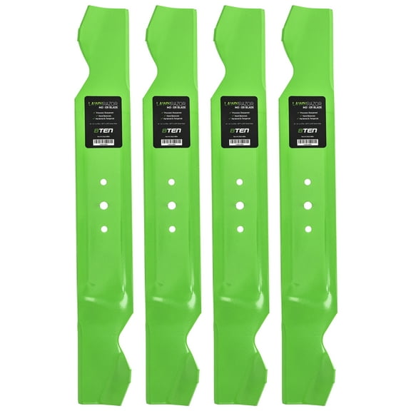 LawnRAZOR Notched High Lift Blade Set for MTD White 42 inch 742-0508 4 Pack 810-CBL2276D