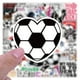 thumbnail image 2 of Pegatinas de fútbol| 50 pegatinas de vinilo para deportes de fútbol para niños, adolescentes y niñas, U, 2 of 5