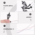 thumbnail image 4 of 6Pcs Wall Lamp Models European Style Mini Lamps Adorable Microscopic Lamp Decors, 4 of 6