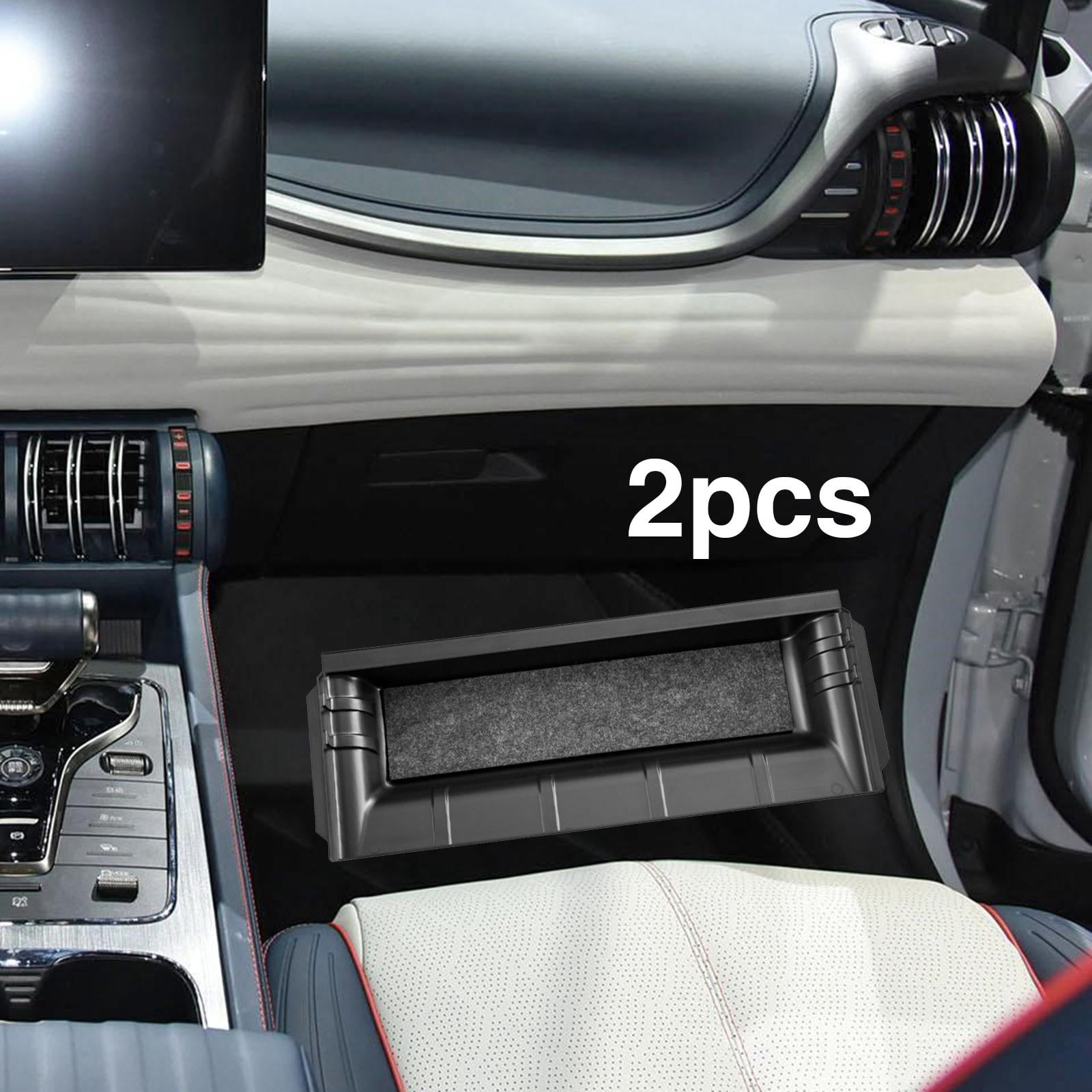 under Seat Storage Box Underseat Hidden Organizer Box Bins Car Interior Accessories Cubby Drawer Container Driver Passenger for Atto 3 2Pieces