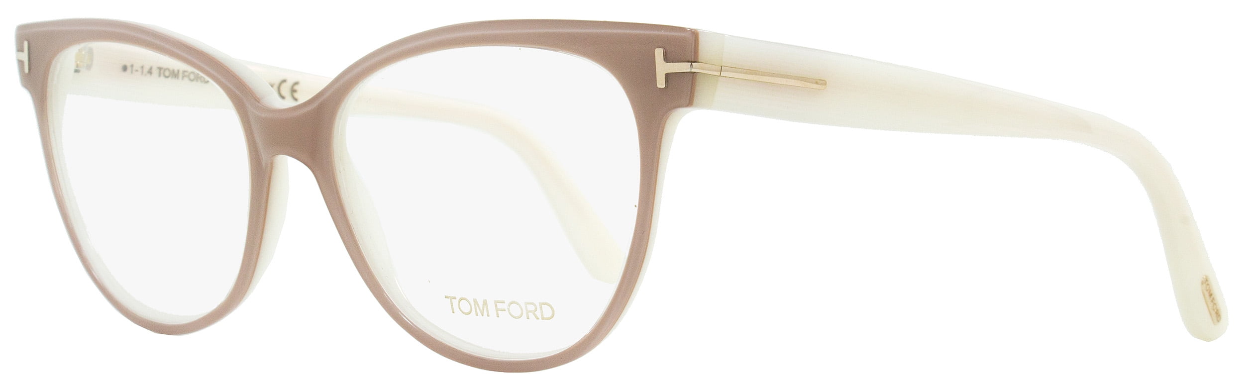 Tom Ford Cateye Eyeglasses TF5291 074 Size: 55mm Rose/Iridescent
