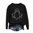 thumbnail image 1 of Ailaofu Womens Halloween Crewneck Sweatshirt Cute Long Sleeve Graphic Pullover Tops Fall Fashion Clothes, 1 of 4