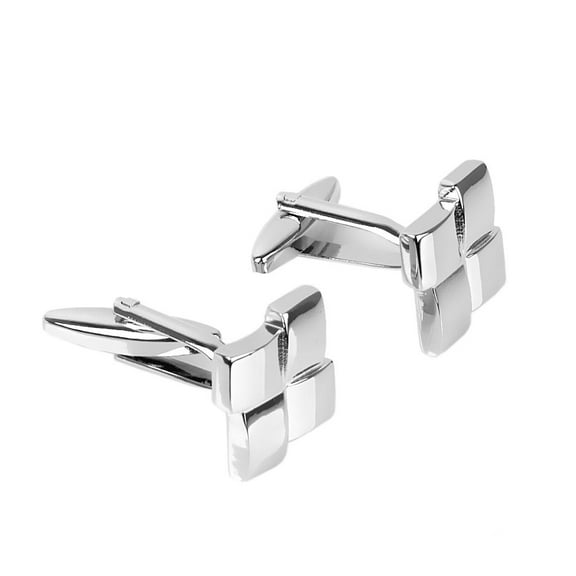 Men Geometrical Cufflinks Formal Dress Shirt Wedding Prom