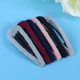thumbnail image 4 of Aloha 10pcs Handmade Wrapped Cloth Hairpins Metal Bobby Pin Barrettes Hair Accessory for Women Girls (Round , Mixed Color), 4 of 7