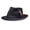 Black, variant on Saint Martin - "Sinatra" Wool Felt Fedora