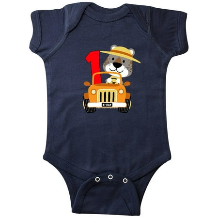 

Inktastic Safari 1st Birthday Gift Baby Boy or Baby Girl Bodysuit
