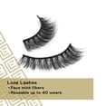 thumbnail image 5 of Eylure Luxe Faux Mink Ruby Eyelash Multipack, 4 pair, 5 of 7