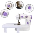 thumbnail image 2 of Household Night Light Hand Tool Foot Pedal Straight Line Mini Two Thread Kit Portable Sewing Machine Electric Hand Table ,Smooth Thread Sewing, 2 of 7