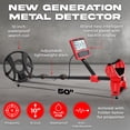 thumbnail image 4 of Detector de metales RIPTIC, impermeable, bobina puntera de 25 cm, 4 of 8