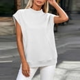 thumbnail image 3 of GigrtiJin Short Sleeve Sweatshirts for Womens Loose Casual Pullover Sweatshirts Round Neck Outdoor Sweatshirts with Pockets, 3 of 6