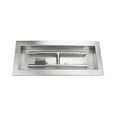 thumbnail image 3 of 18" x 6" CSA Certified Fire Pit Burner Kit, Stainless Steel, Propane, Electronic Ignition, 3 of 6