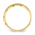 thumbnail image 2 of Solid 14k Yellow Gold Five Chain Link Band Ring Size 5, 2 of 6