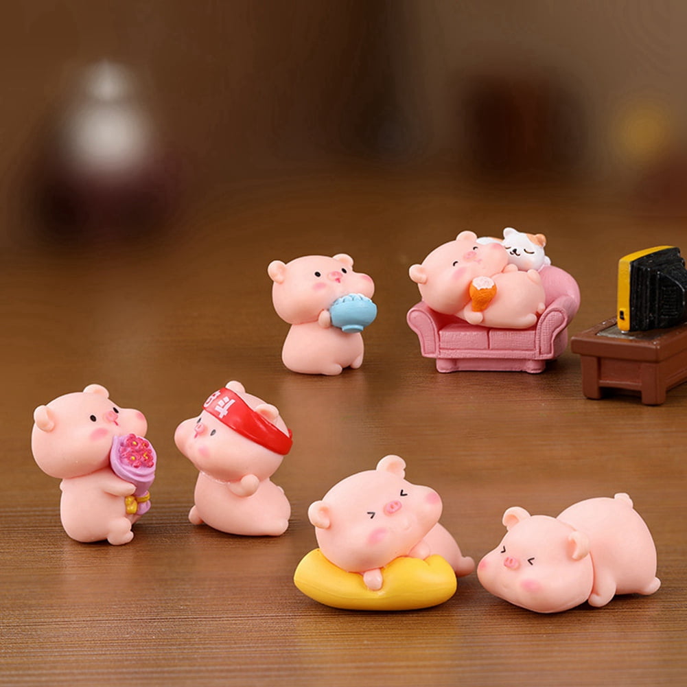 30-teiliges Mini-Tier-Set Aus Kunstharz – 15 Verschiedene Stile, Für Deko, Puppenhaus & Garten