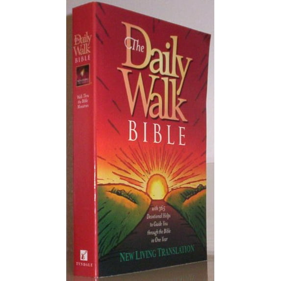 Pre-Owned The Daily Walk Bible (New Living Translation) (Paperback) 0842332588 9780842332583
