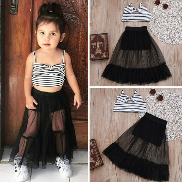 Baby crop top dress top