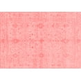 thumbnail image 1 of Ahgly Company Machine Washable Indoor Rectangle Abstract Red Modern Area Rugs, 2' x 4', 1 of 4