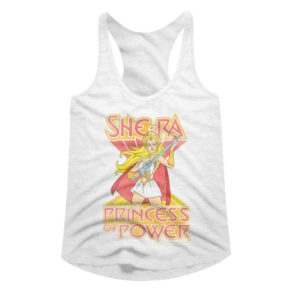Masters of the Universe She Ra White Women's Racerback Tank Top