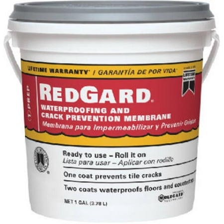 

Building Products LQWAF1-2 10 lbs. Redgard Waterproofing & Crack Prevention Membrane