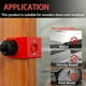 thumbnail image 3 of Kit de Instalación de Cerradura de Puerta de 2 Juegos, Juego de Perforadora para Cerradura de Puerta para Puertas de Madera con Plantilla Guía, 3 of 5