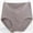 Khaki, variant on Elvqul Panties for Women Beige High Waist Plus Underwear for Women Cotton Stretch Seamless Panties