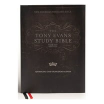 NASB Tony Evans Study Bible, Jacketed Hardcover: Advancing God's Kingdom Agenda, (Hardcover)