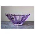 thumbnail image 3 of KioJJp Bohemian Crystal Glass Bowl-Vase 8''-Dia Amethyst-Purple Vintage European Design ''Plantica'' Centerpiece Fruit Desserts Home Decor Birthday Wedding Housewarming Anniversary, 3 of 4