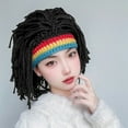 thumbnail image 7 of Nsxcdh Retro Hippie Woolen Dreadlock Style Hat Eye-Catching Costume Photo Prop Party Accessories Holiday Gift, 7 of 7