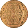 thumbnail image 1 of Ahgly Company Indoor Round Persian Brown Traditional Area Rugs, 6' Round, 1 of 4