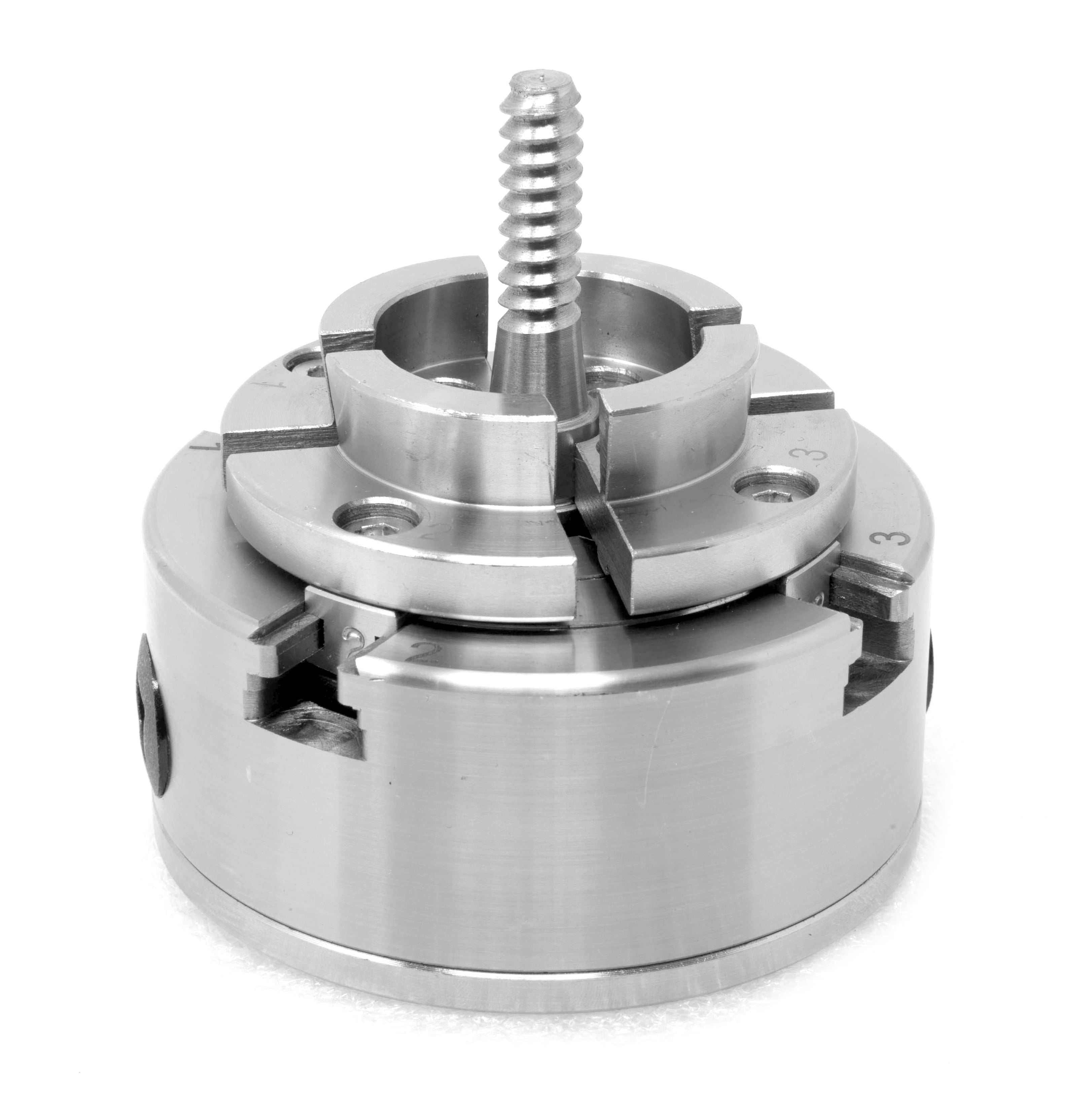 WEN 3.75-Inch 4-Jaw Self-Centering Chuck Set with 1-Inch x 8TPI Thread, LA4374