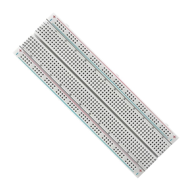 Breadboard 830 Point Cavity Boards MB-102 para montaje y puesta en marcha de circuitos