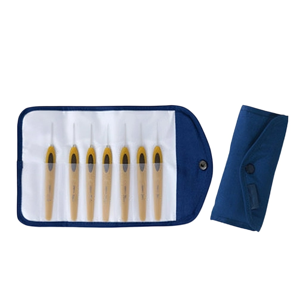 PatungKu Aluminum Crochet Hook Set Various Size Comfortable Lace Projects Crafting