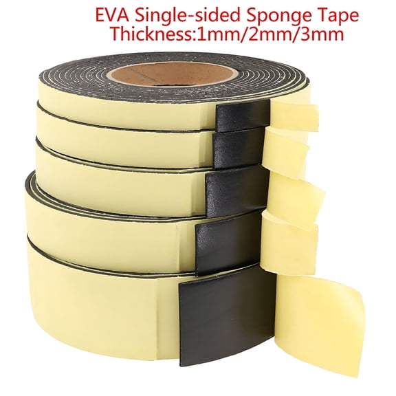 ICERUN 5M EVA Sponge Foam Adhesive Strong Sealing Shockproof Cushioning Tape