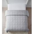 Mainstays Solid Twin Down Alternative Blanket in Gray